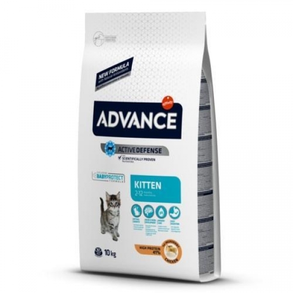 Advance Tavuklu ve Pirinçli Yavru 10 kg Kedi Maması