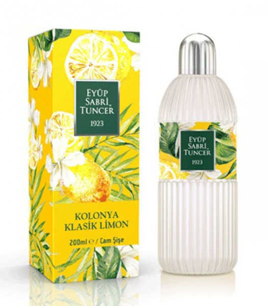 Eyüp Sabri Tuncer Klasik Limon Kolonyası Cam Şişe 200 ml (Dökme / Cam Şişe / 200 ml)