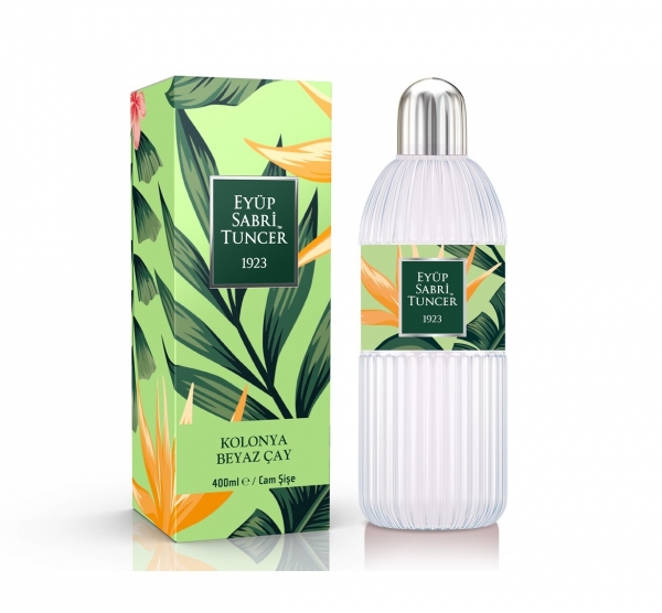 Eyüp Sabri Tuncer Beyaz Çay Kolonyası Cam Şişe 400 ml (Dökme / Cam Şişe / 400 ml)