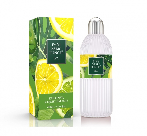 Eyüp Sabri Tuncer Çeşme Limonu Kolonyası Cam Şişe 400 ml (400 ml / Cam Şişe)