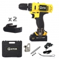 Gator GT 18 V 3 Ah Darbesiz resim