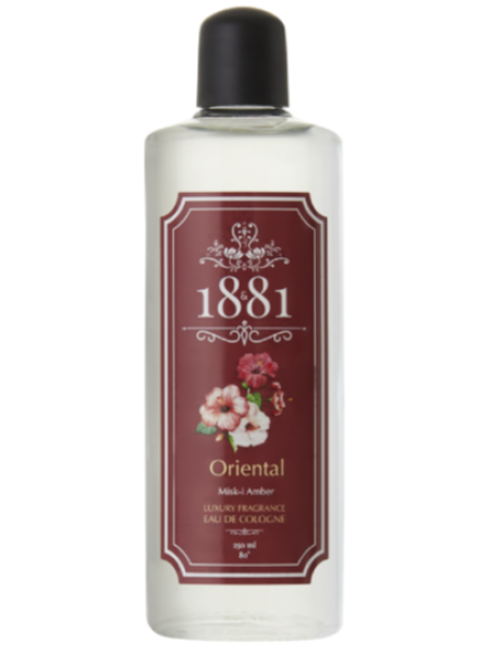 1881 Oriental Misk-i Amber Kolonyası Cam Şişe 250 ml