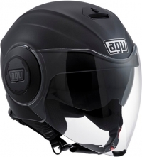 AGV Fluid Solid Matt Black resim