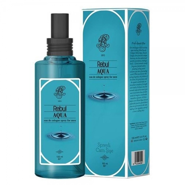 Rebul Aqua Kolonyası Cam Şişe Sprey 100 ml (100 ml / Cam Şişe)