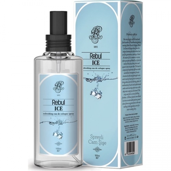Rebul Ice Kolonyası Cam Şişe Sprey 100 ml