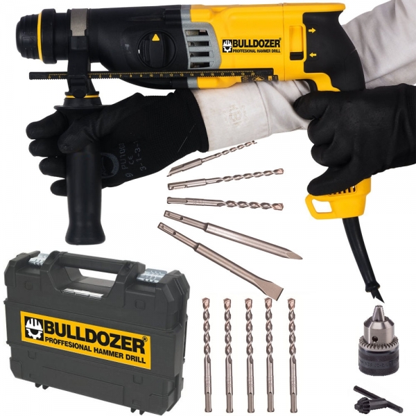 Bulldozer 2600 W 4.6 J Kırıcı (Sarı)