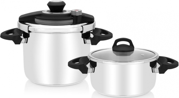 Bernardo Cookfest Premium 8+4.5 Düdüklü Tencere