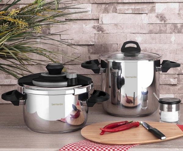 Bernardo Cookfest Premium 8+4.5 Düdüklü Tencere