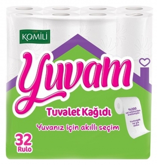 Komili Yuvam Tuvalet Kağıdı 32 Rulo