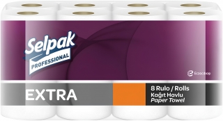 Selpak Professional Extra Kağıt Havlu 8 Rulo