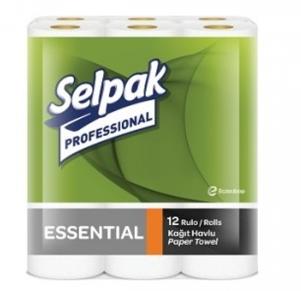Selpak Professionel Essential Kağıt Havlu 12 Rulo