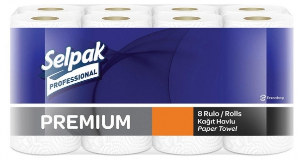 Selpak Professional Premium Kağıt Havlu 8 Rulo