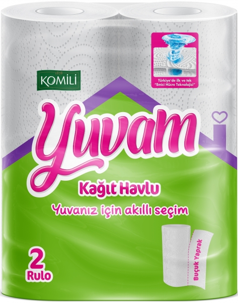 Komili Yuvam Kağıt Havlu 2 Rulo