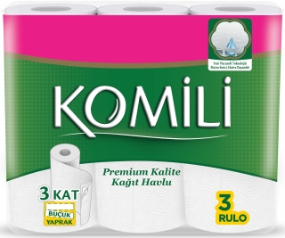 Komili Kağıt Havlu 3 Rulo
