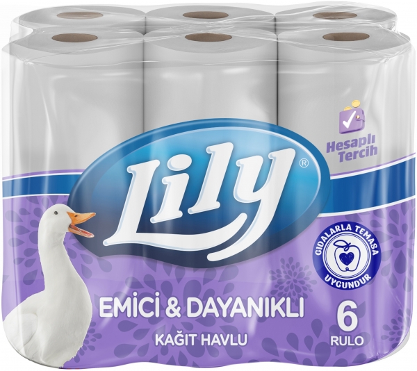 Lily Kağıt Havlu 6 Rulo