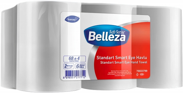 Belleza Standart Smart Eye Hareketli Kağıt Havlu 6 Rulo
