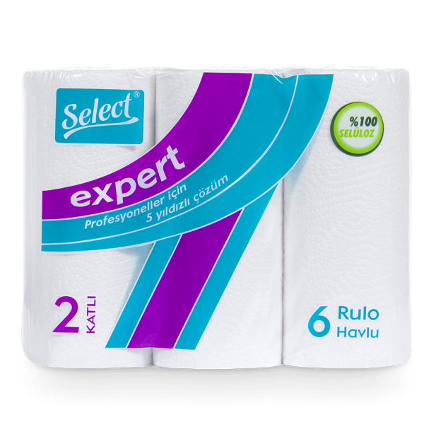 Select Expert Kağıt Havlu 6 Rulo (6 Rulo)