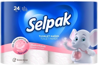 Selpak Pudra Kokulu Tuvalet Kağıdı 24 Rulo