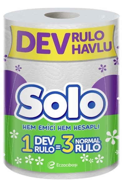 Solo Dev Rulo 1=3 Kağıt Havlu