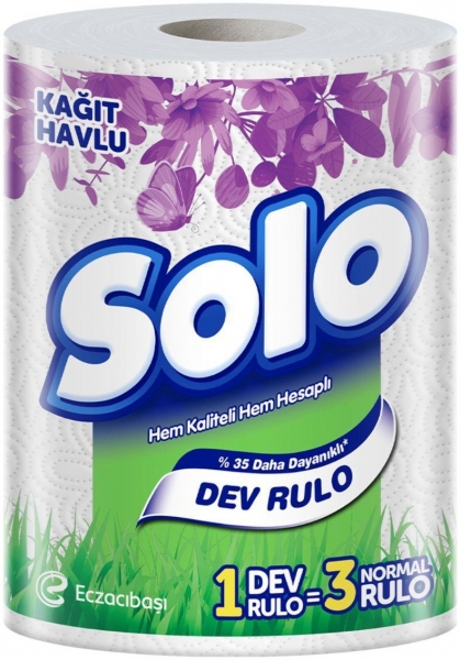 Solo Dev Rulo 1=3 Kağıt Havlu