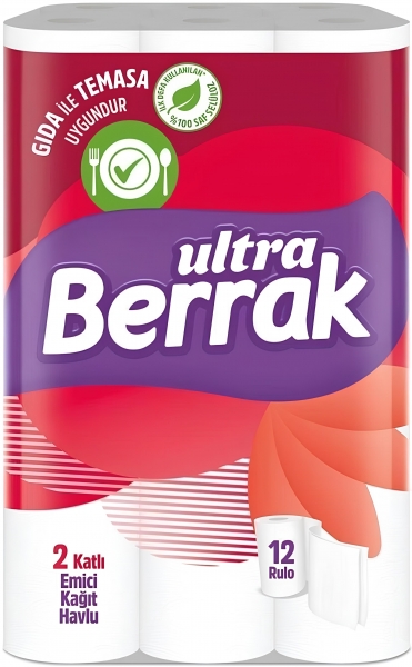 Berrak Kağıt Havlu 12 Rulo (12 Rulo)