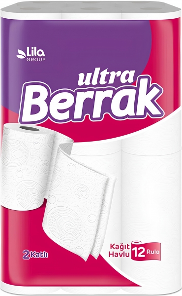 Berrak Kağıt Havlu 12 Rulo (12 Rulo)