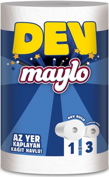Maylo Dev Rulo 1=3 Kağıt Havlu
