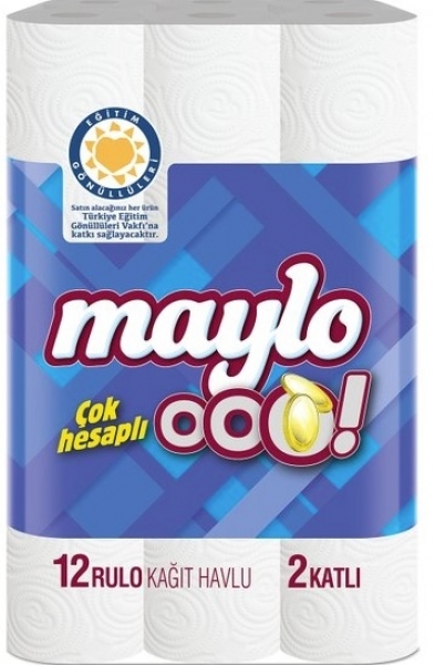 Maylo Ooo! Kağıt Havlu 12 Rulo