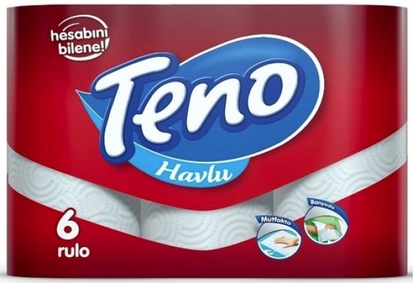 Teno Kağıt Havlu 6 Rulo (6 Rulo)