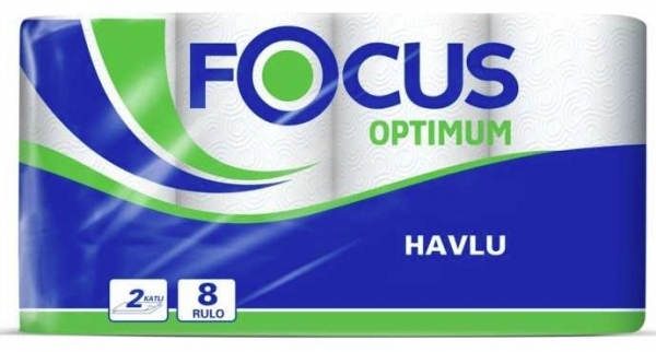 Focus Optimum Kağıt Havlu 8 Rulo (8 Rulo)