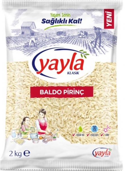 Yayla Gönen Baldo Pirinç 2 kg (2 kg)