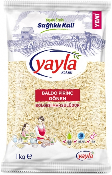 Yayla Gönen Baldo Pirinç 1 kg (1 kg)