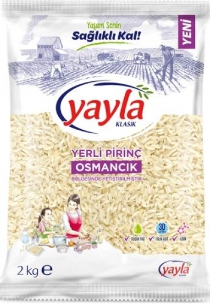 Yayla Osmancık Pirinç 2 kg (2 kg)