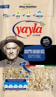 Yayla Gurme Risotto Pirinç 500 gr