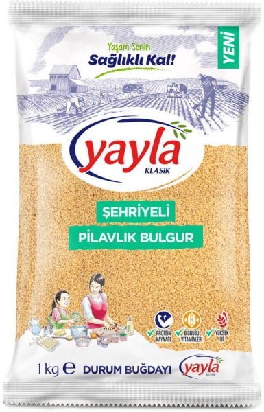 Yayla Şehriyeli Pilavlık Bulgur 1 kg (1 kg)