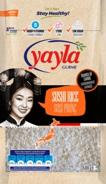 Yayla Gurme Sushi Pirinç 500 gr