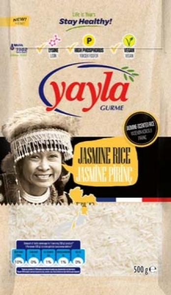 Yayla Gurme Jasmine Pirinç 500 gr (500 g)