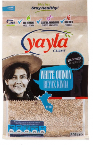 Yayla Gurme Beyaz Kinoa 500 gr (500 g)
