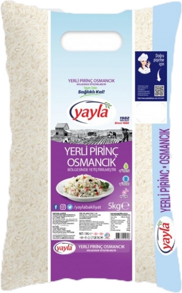 Yayla Osmancık Pirinç 5 kg (5 kg)