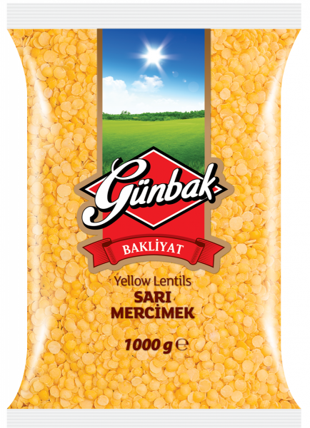 Günbak Sarı Mercimek 1 kg