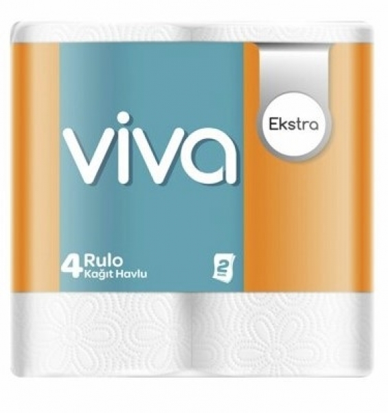 Viva Ekstra Kağıt Havlu 4 Rulo