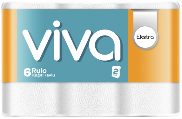 Viva Ekstra Kağıt Havlu 6 Rulo