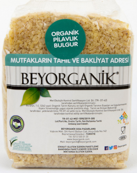 Beyorganik Organik Pilavlık Bulgur 1 kg