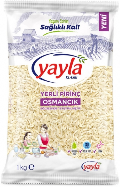 Yayla Osmancık Pirinç 1 kg (1 kg)