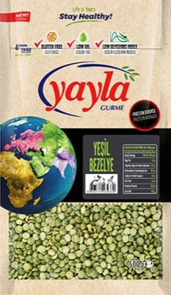 Yayla Gurme Yeşil Bezelye 500 gr