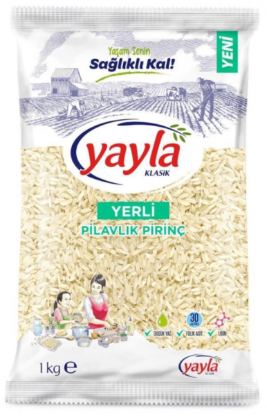 Yayla Yerli Pilavlık Pirinç 1 kg (1 kg)