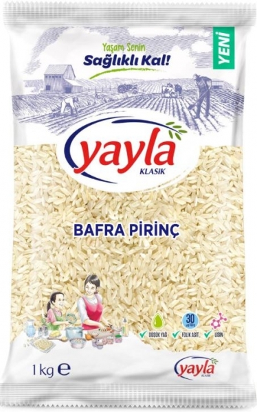 Yayla Bafra Pirinç 1 kg (1 kg)
