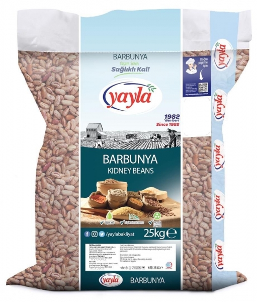 Yayla Barbunya Fasulye 25 kg (25 kg)