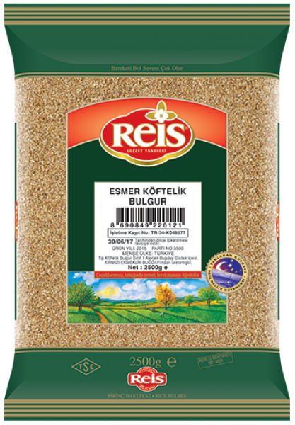 Reis Esmer Köftelik Bulgur 2.5 kg (2.5 kg)