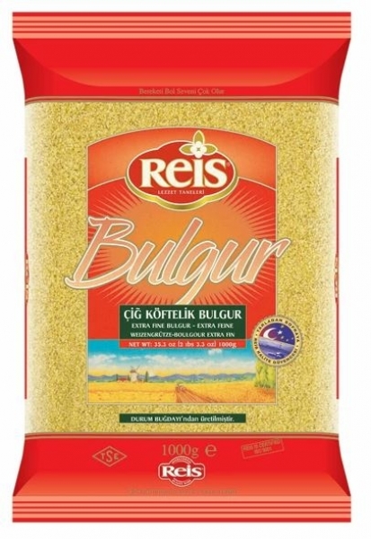 Reis Çiğ Köftelik Bulgur 1 kg